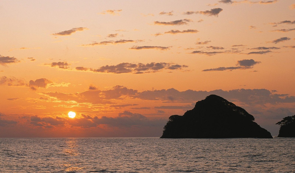 Закат в Мексике