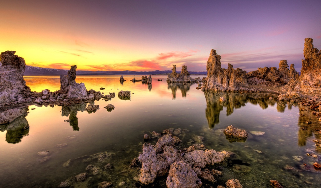 Закат на берегу