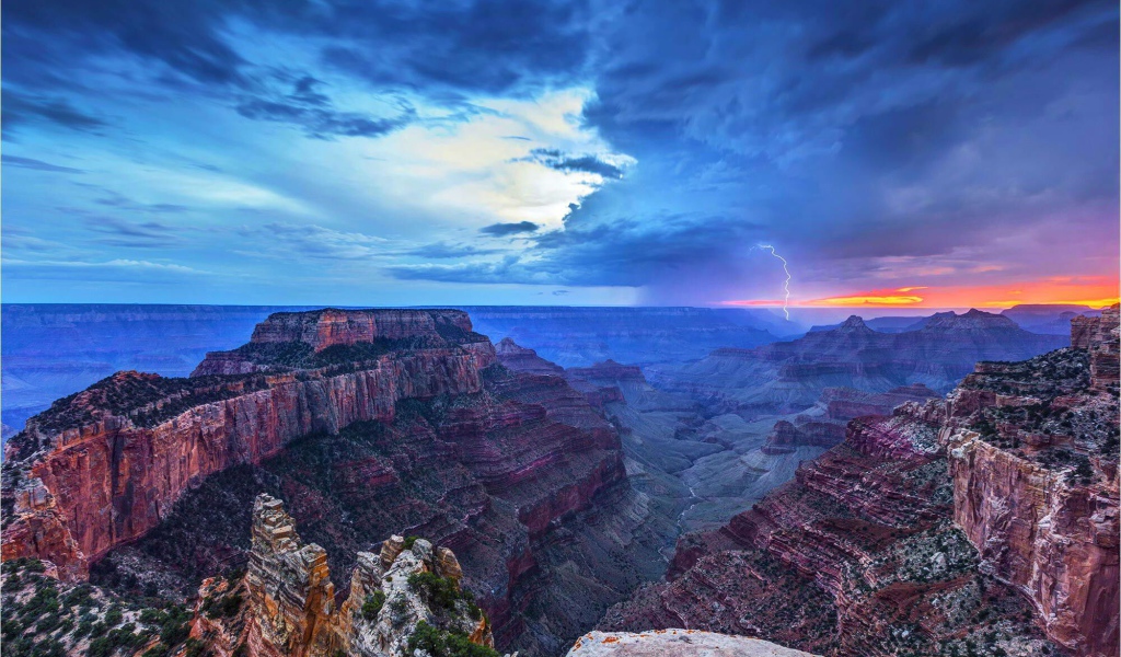 Гроза перед закатом