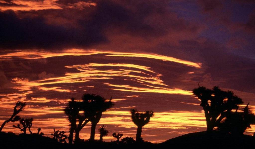 Облака на закате