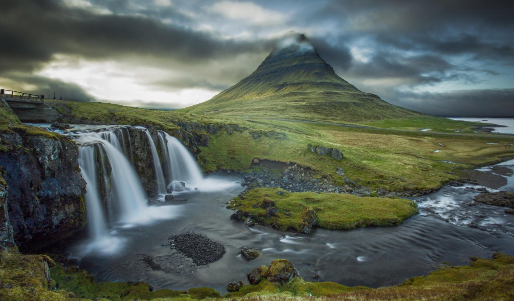 Спящий вулкан в Исландии