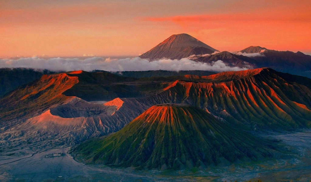 Вулканический пейзаж