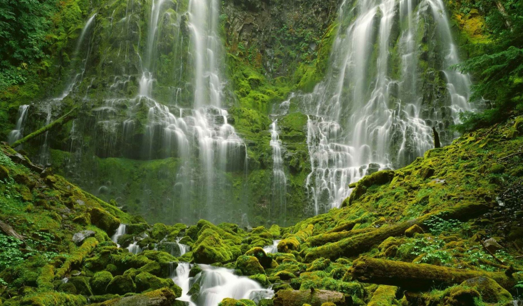 Водопад в Орегоне