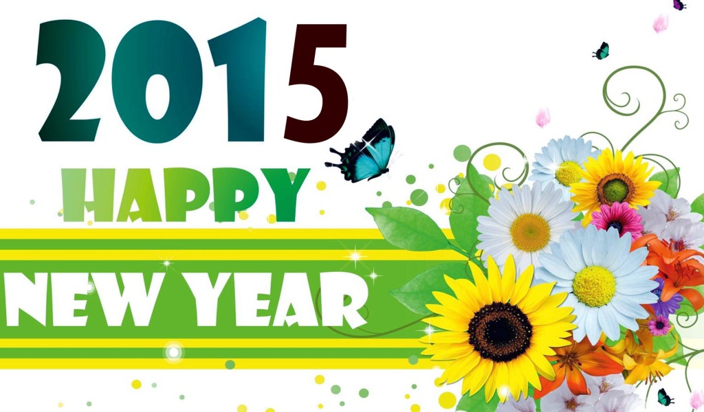 Букет цветов на Новый год