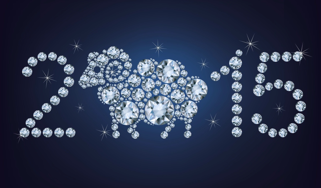 Новогодняя овечка