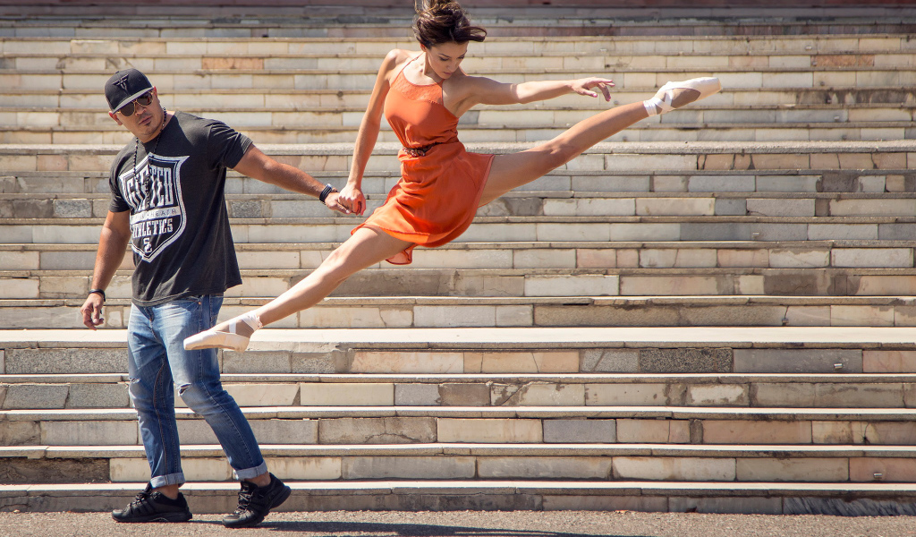 Обычная прогулка по улице