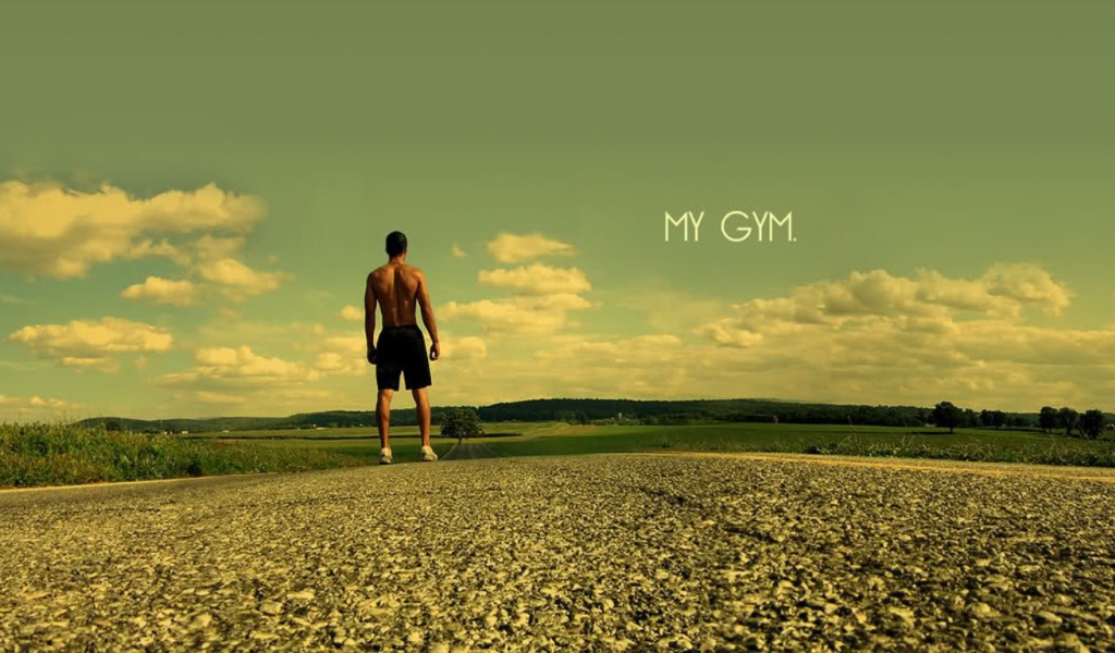 Человек на дороге