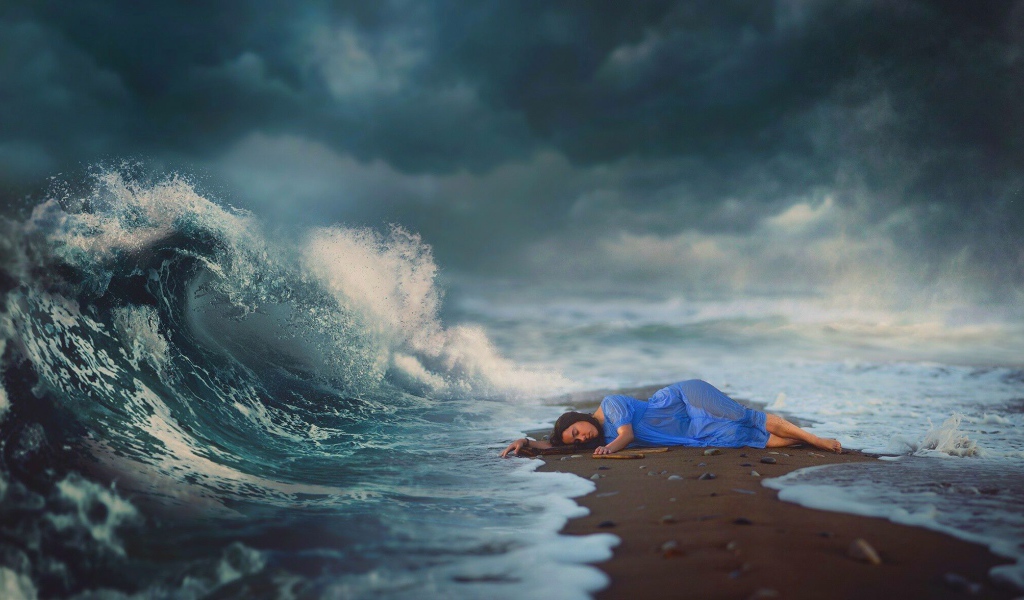 Волны прибоя во сне