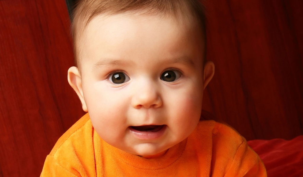 Милый ребенок крупным планом