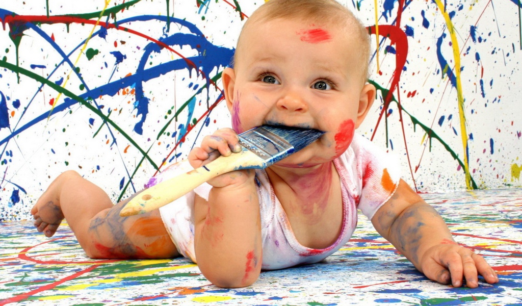 Будущий маляр