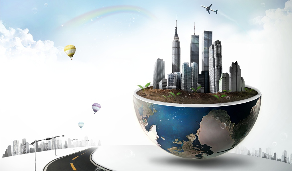 Абстрактный земной шар