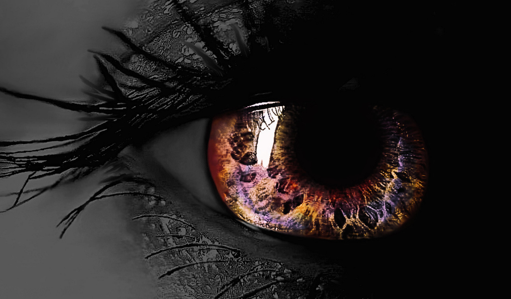 Разноцветный глаз