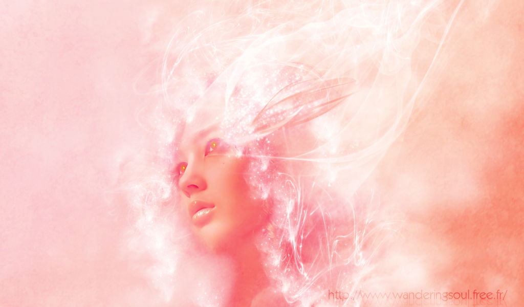 Лицо с горящими глазами