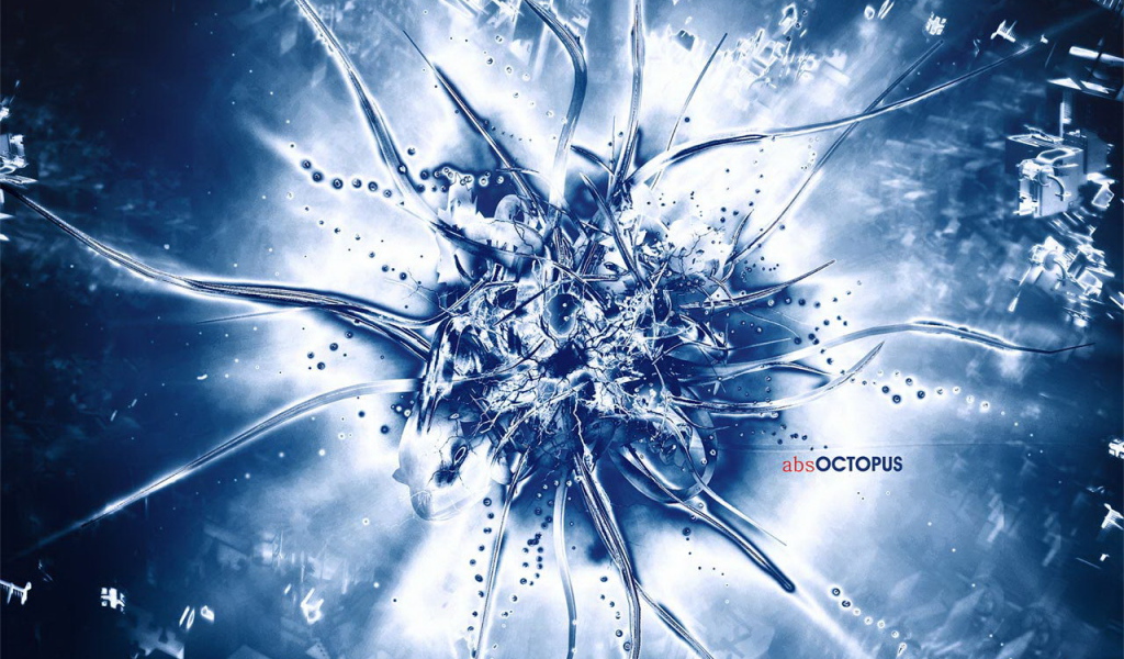 Фантастическое существо с щупальцами