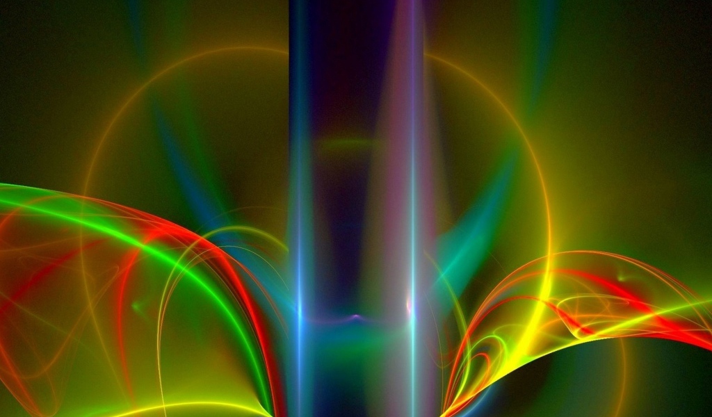 Неоновая абстракция