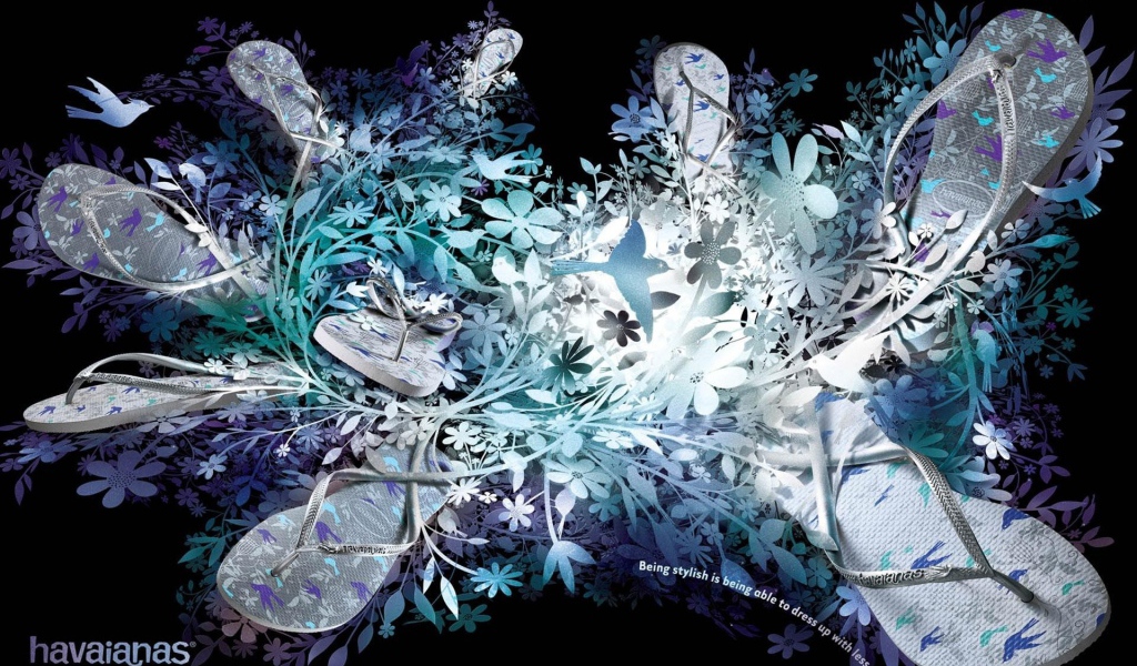 Тапочки и птица