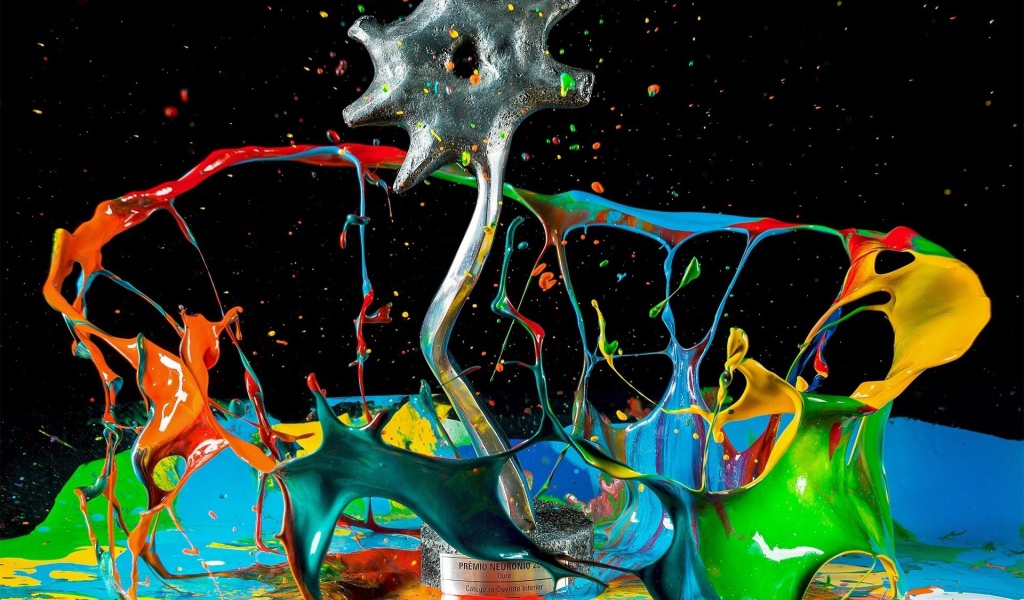 Брызги краски