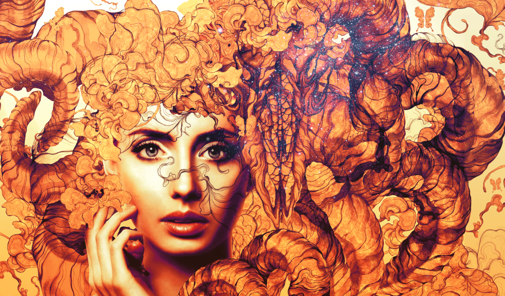 Лицо девушки