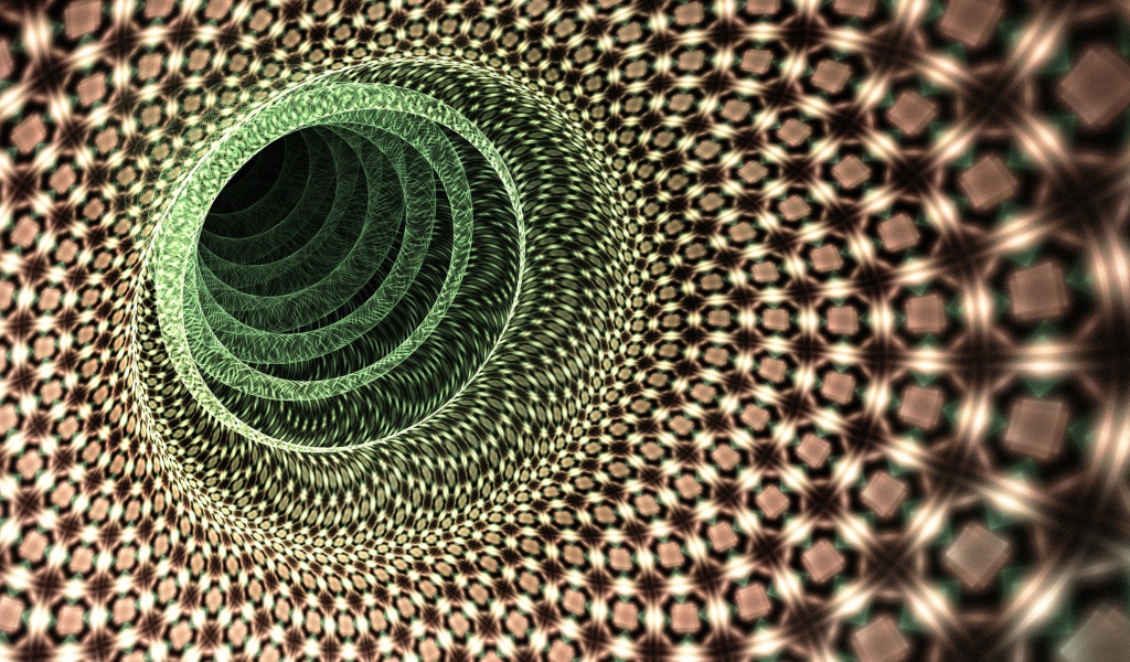 Тоннель из узоров