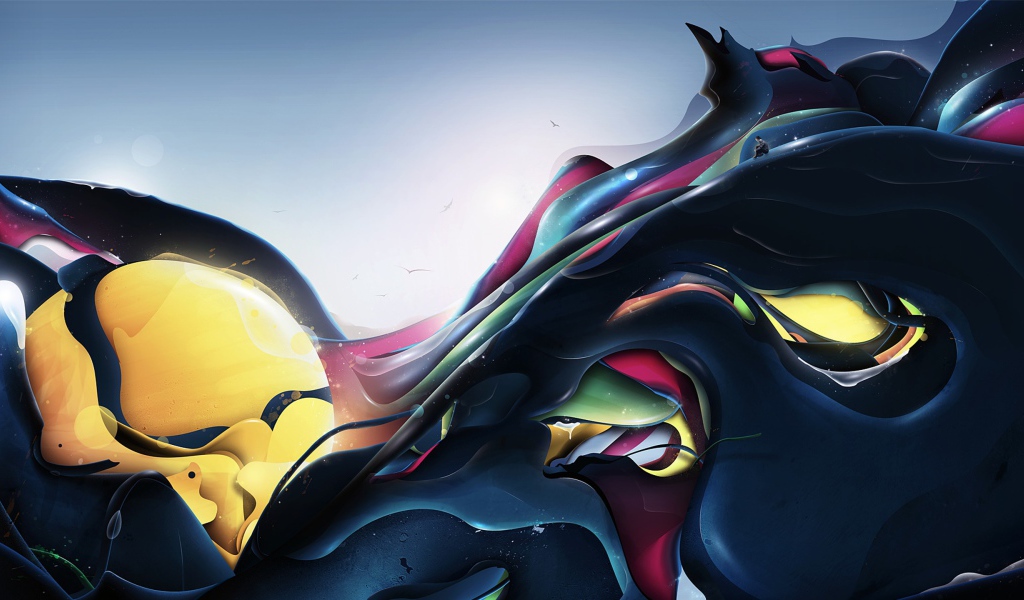 Абстрактные горы