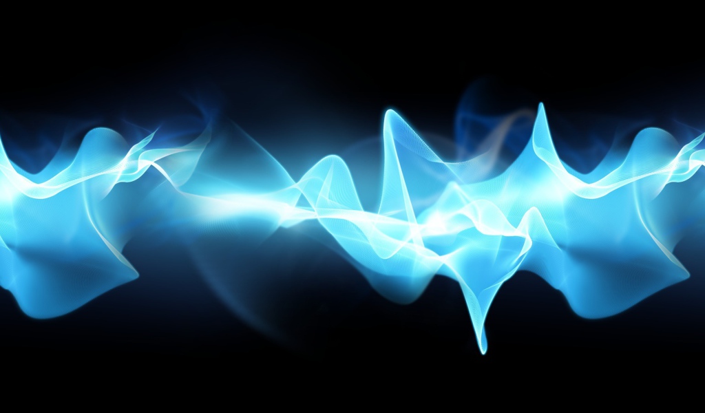 Голубое Космическое свечение