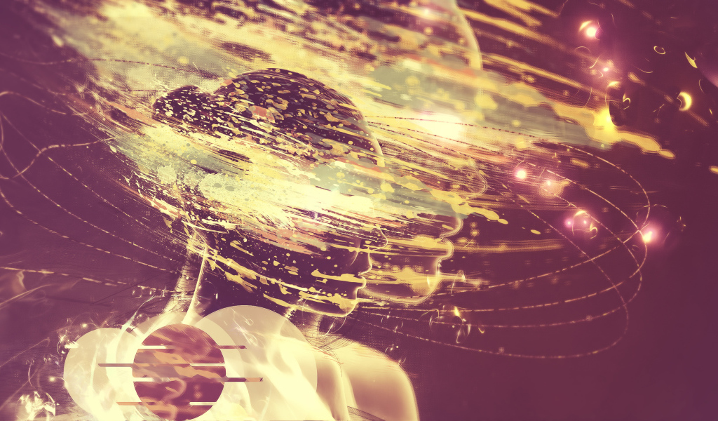 Силуэт девушки