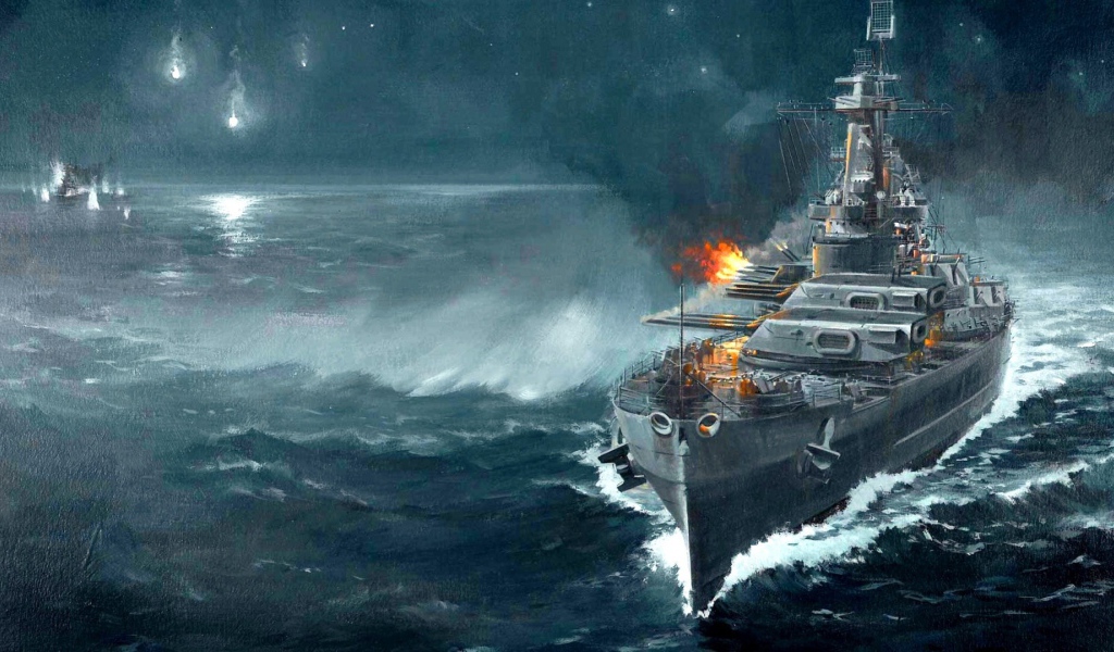 Ночной морской бой