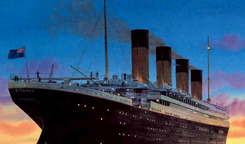 Титаник под Британским флагом
