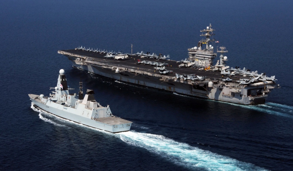 Два корабля ВМФ США
