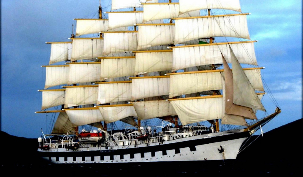 Большой парусный корабль