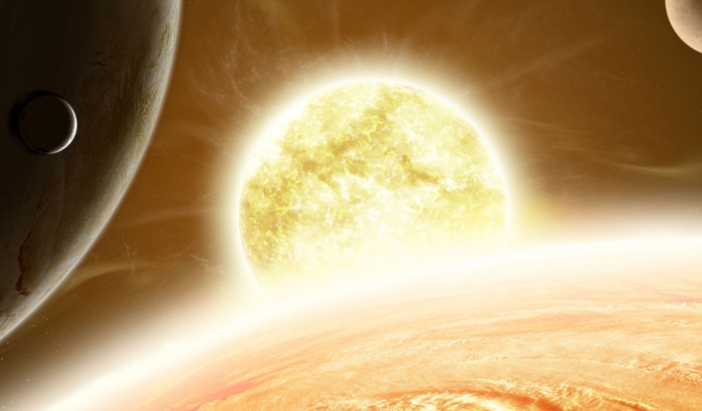 Горящая звезда