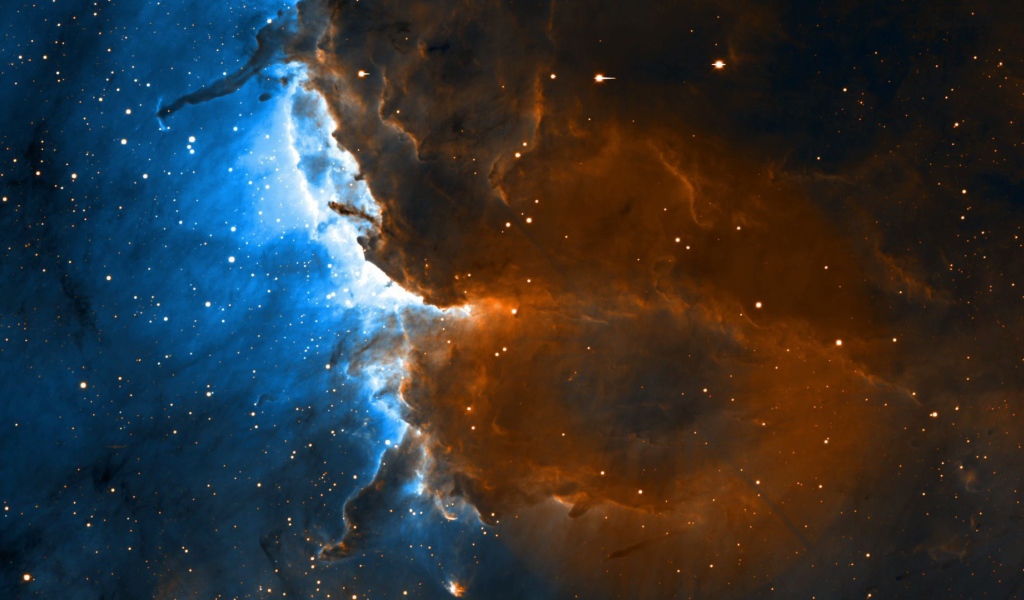 Столкновение разных туманностей