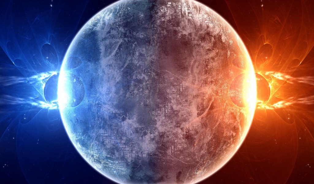 Столкновение стихий в космосе