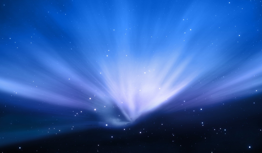 Лучи энергии в космосе