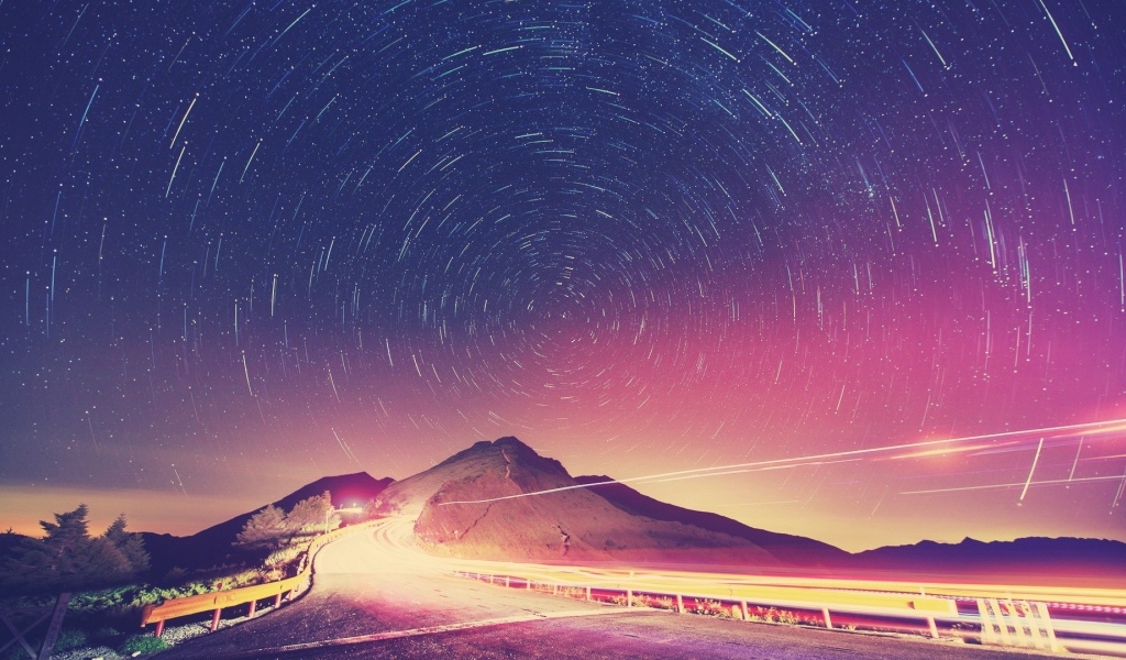 Ночной оборот звезд