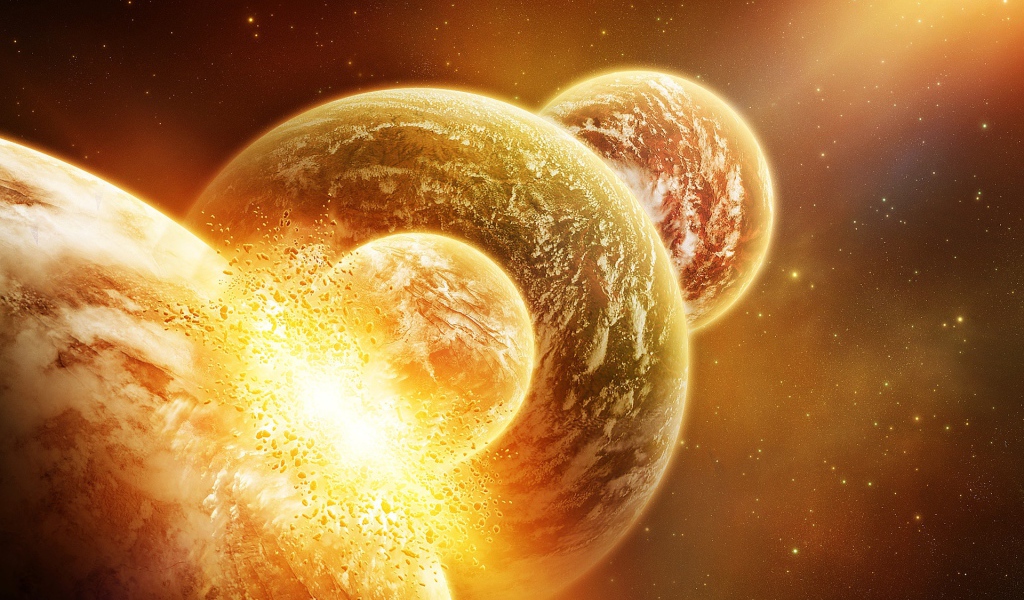 Парад планет в космосе