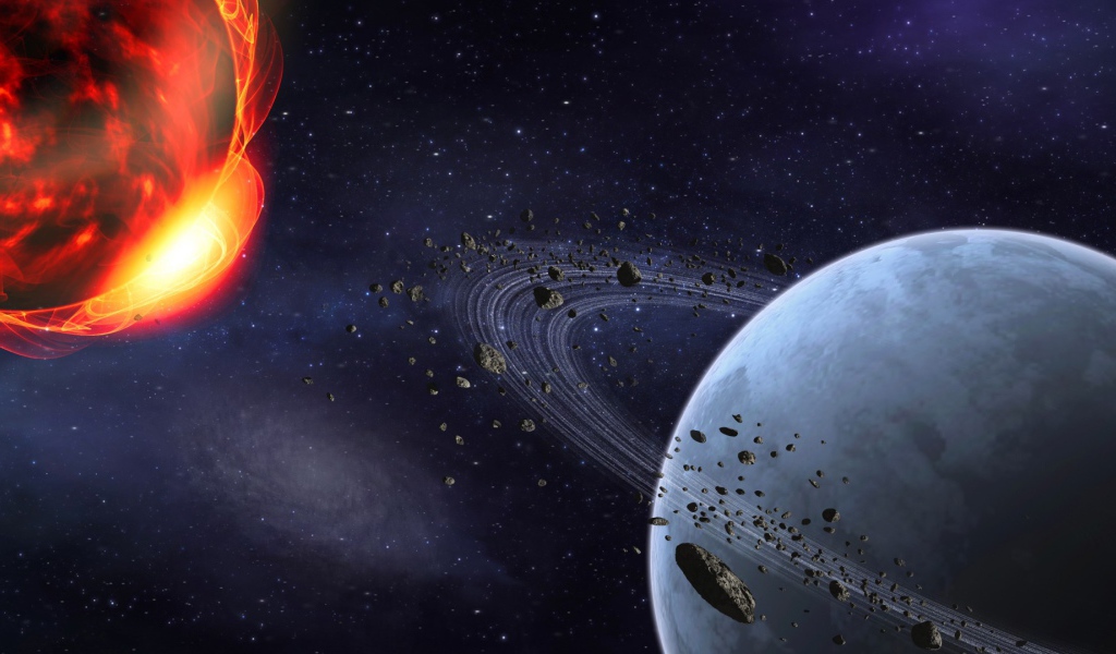 Красное пятно в космосе