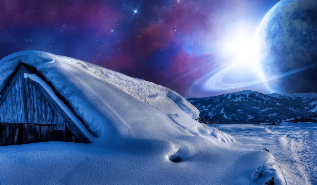 Небо холодной планеты