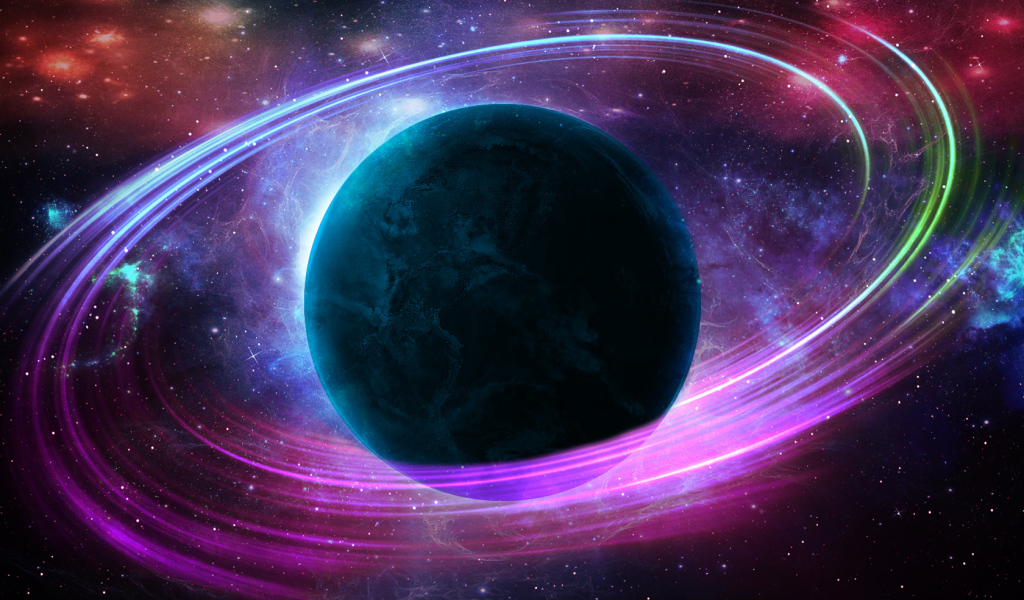 Траектории орбит вокруг планеты