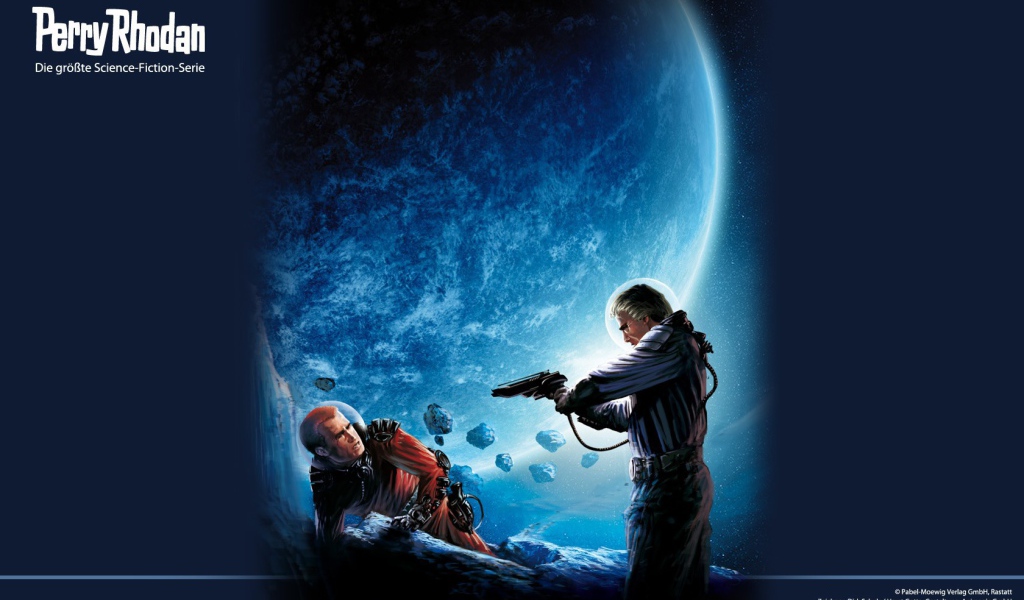 Космонавт с пистолетом