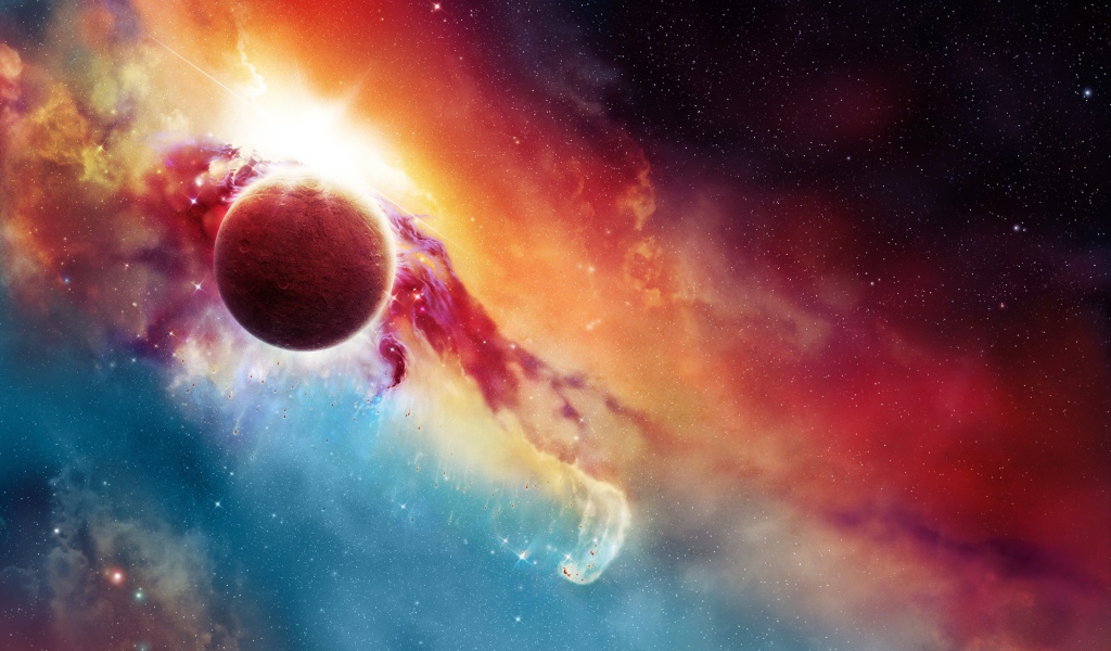 Разноцветный космос