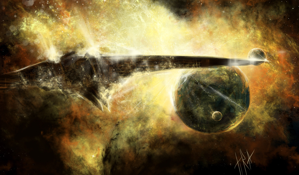 Полет космического корабля