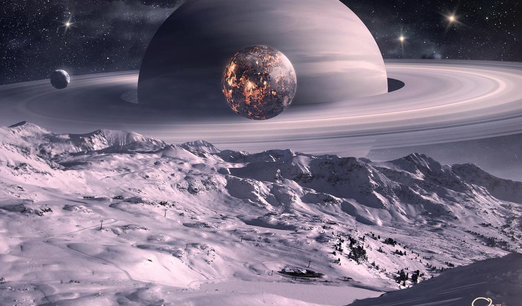 Планета с кольцом