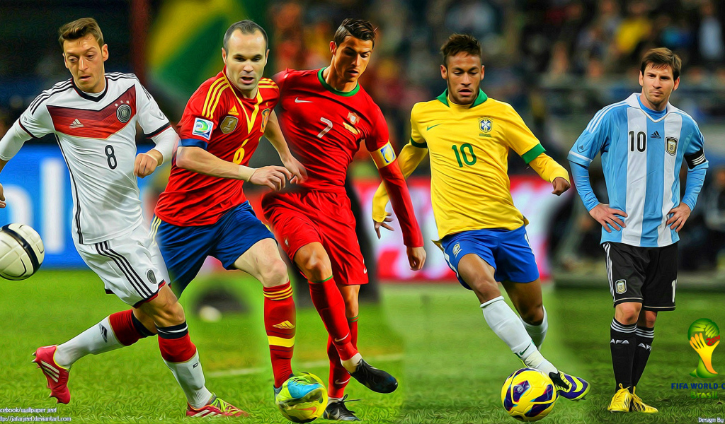 Все знаменитые футболисты