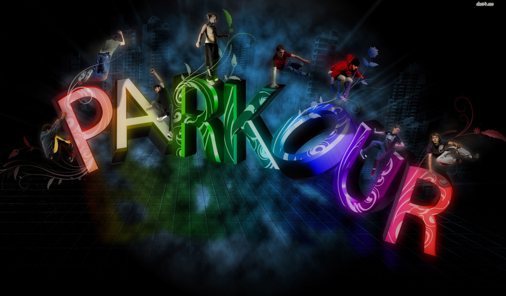 Модное движение паркур