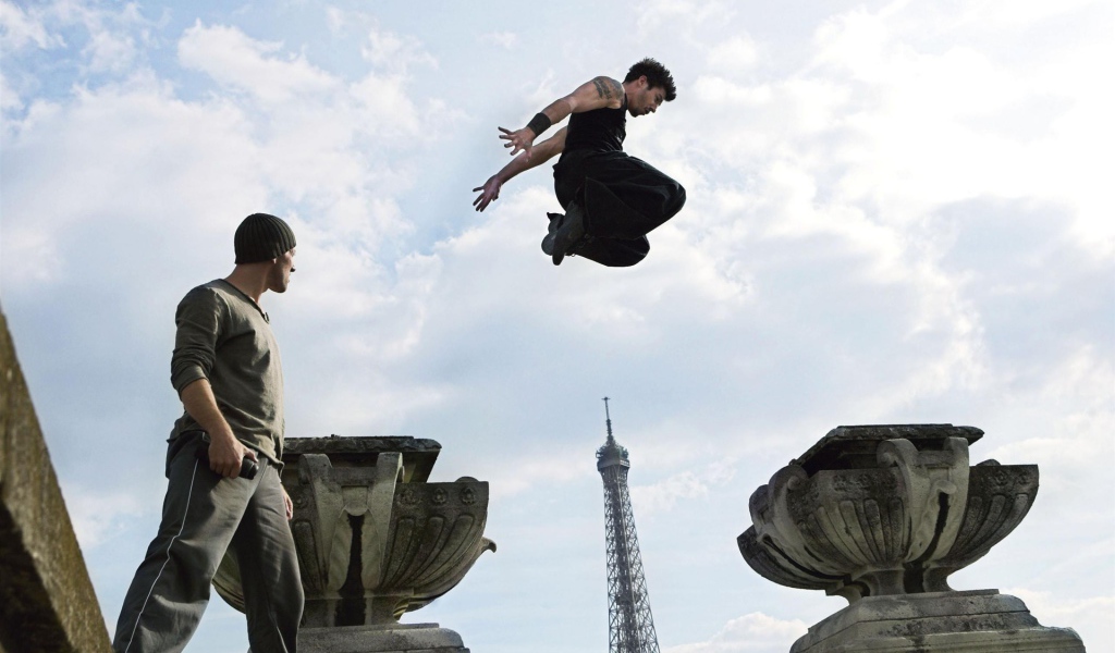 Паркур в Париже