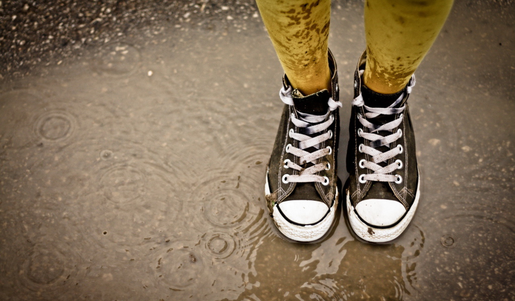 Кеды для дождливой погоды