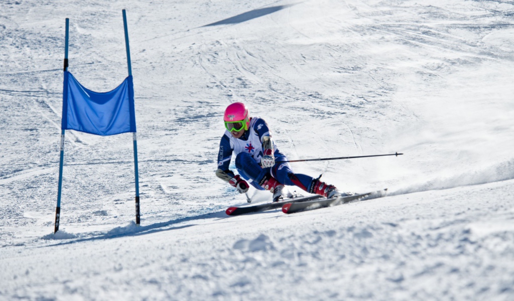 Катание на лыжах