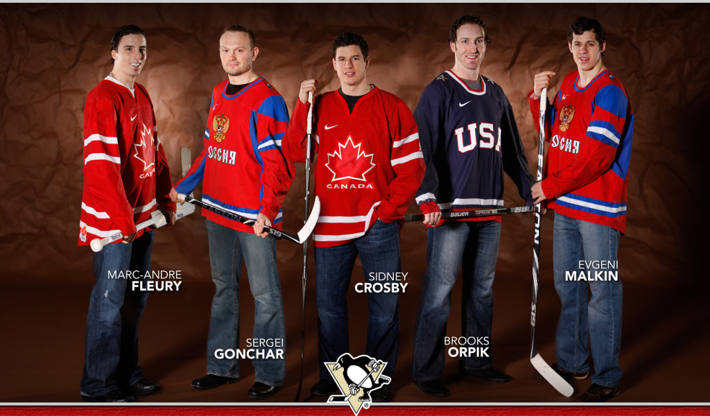 Лучший хоккеист Сидни Кросби и его команда