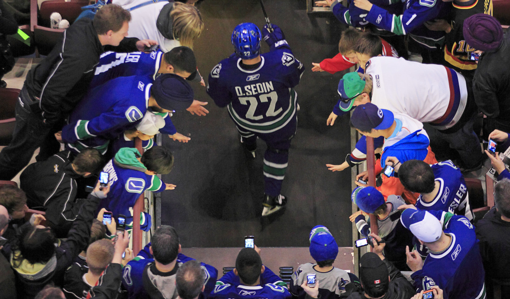 Известный игрок НХЛ Даниэль Седин